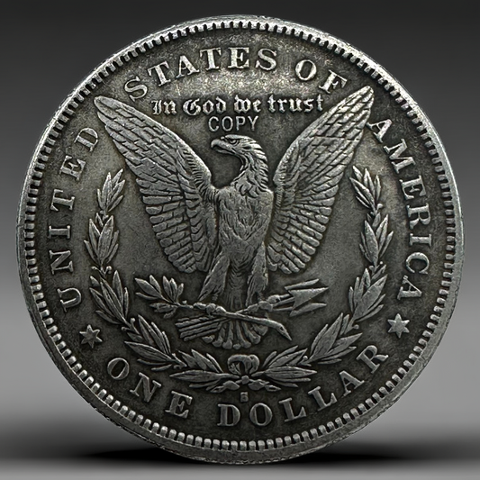 1878 Morgan Dollar Replica Coin Set – 10-Piece Historical Collectible Set