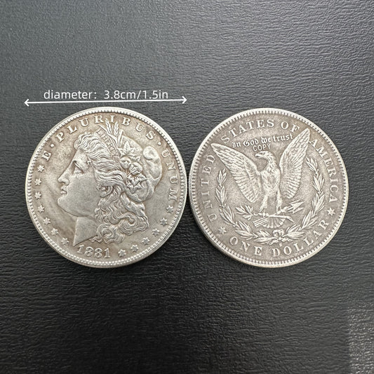 1878-1893 Morgan Dollar Replica Coin Set – 16pcs Collection