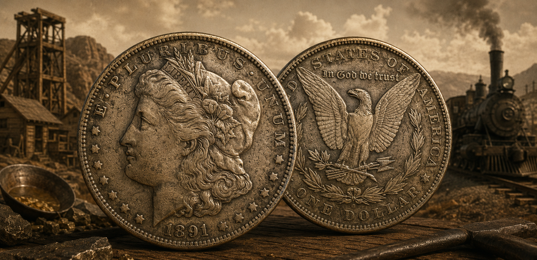 Morgan Dollar representing American history and collecting heritage