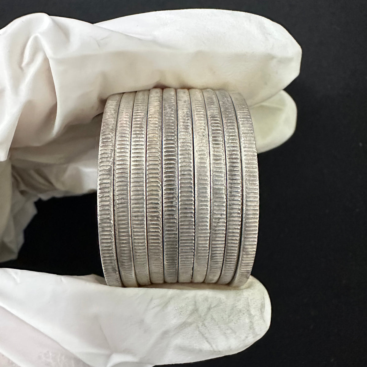 edges of 10 morgan dollar replica coins from 1878 to 1887