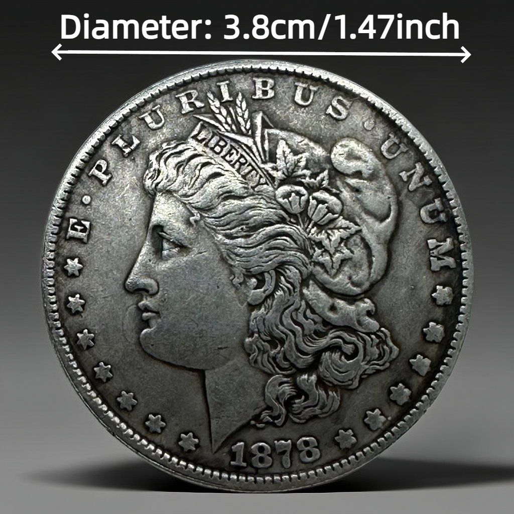 50pcs 1878 Morgan Dollar Replica Coin Set