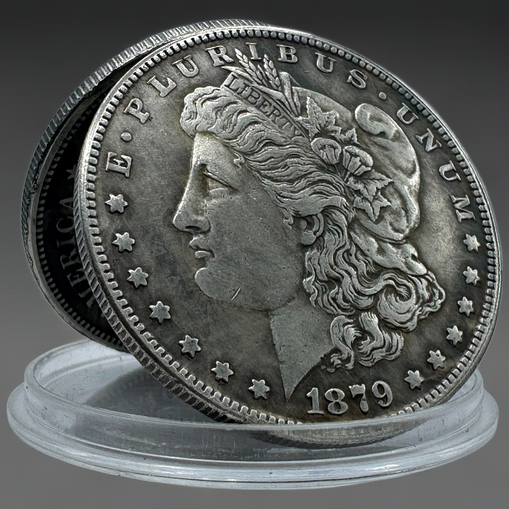 1879 Morgan Dollar Replica Coin Set – 10pcs Iron Collection
