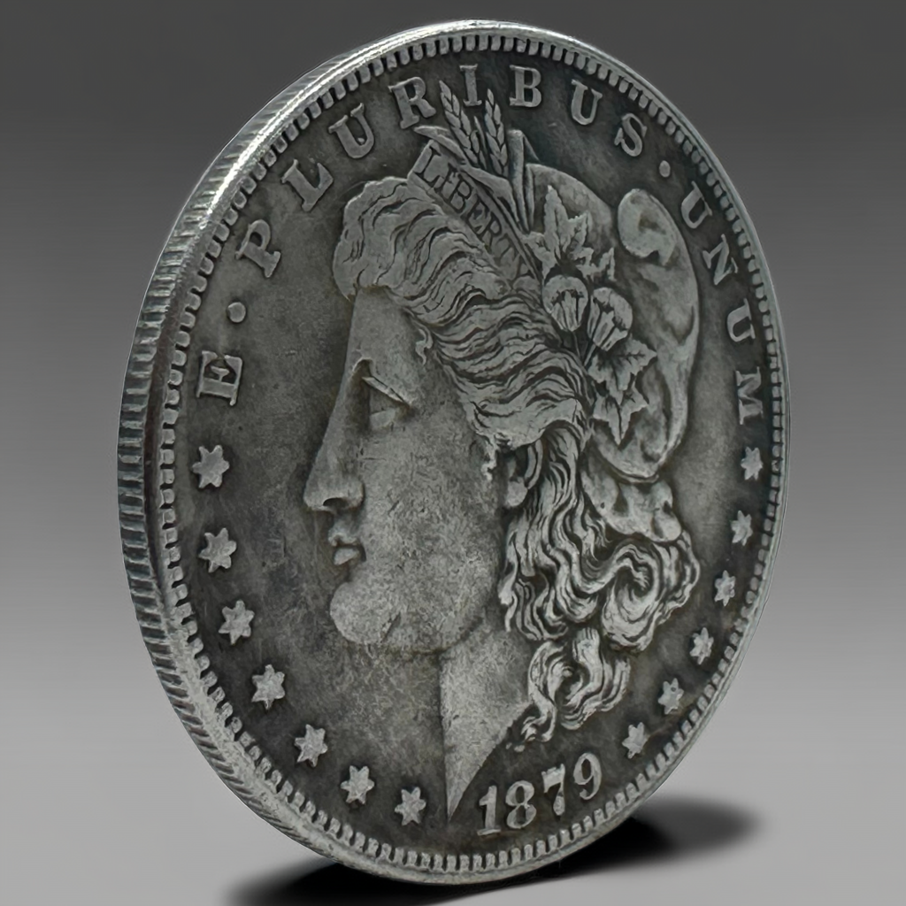 1879 Morgan Dollar Replica Coin Set – 10pcs Iron Collection