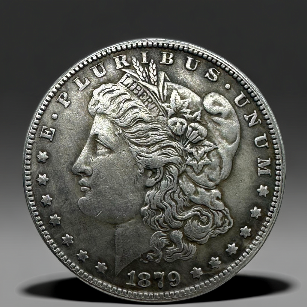 1879 Morgan Dollar Replica Coin Set – 10pcs Iron Collection