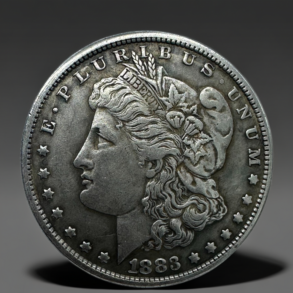 1883 Morgan Dollar Replica Coin Set – 10pcs Iron Collection