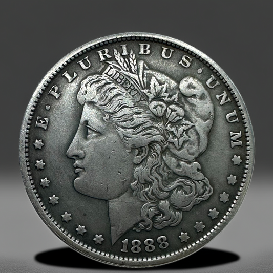1888 Morgan Dollar Replica Coin Set – 10pcs Historical Souvenir Collection