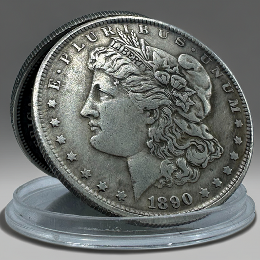 1890 Morgan Dollar Replica Coin Set – 10-Piece Vintage Collection