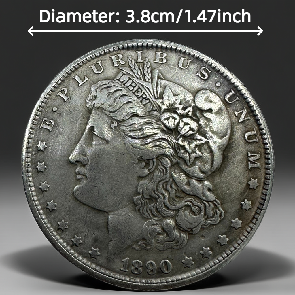 1890 Morgan Dollar Replica Coin Set – 10-Piece Vintage Collection