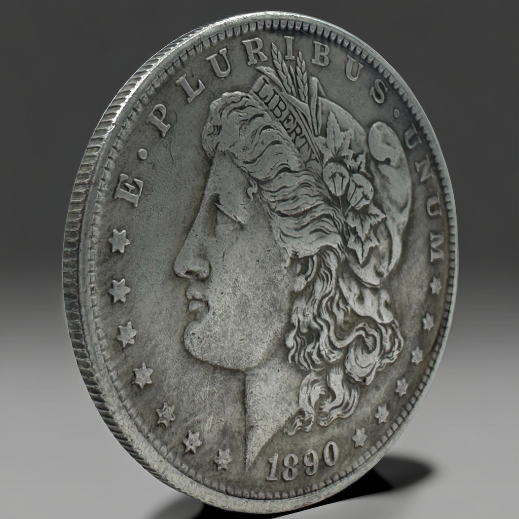 1890 Morgan Dollar Replica Coin Set – 10-Piece Vintage Collection