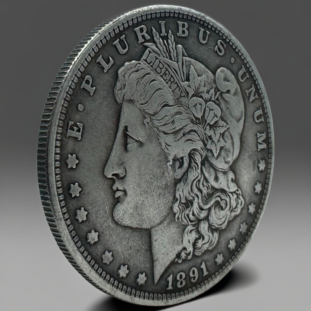 1891 Morgan Dollar Replica Coin Set – 10-Piece Historical Collectibles