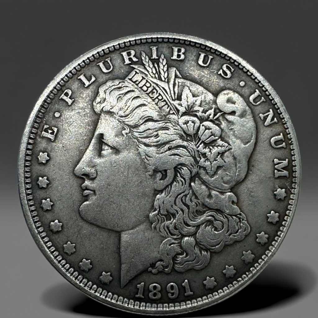 1891 Morgan Dollar Replica Coin Set – 10-Piece Historical Collectibles