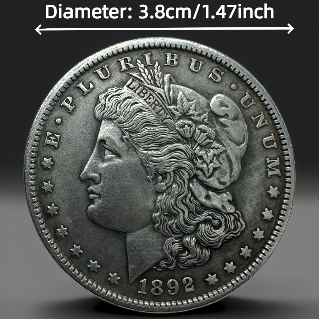 1892 Morgan Dollar Replica Coin Set – 10pcs Historical Coin Collection