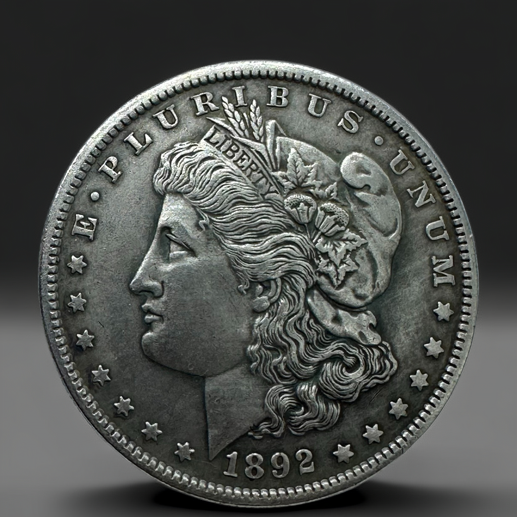 1892 Morgan Dollar Replica Coin Set – 10pcs Historical Coin Collection