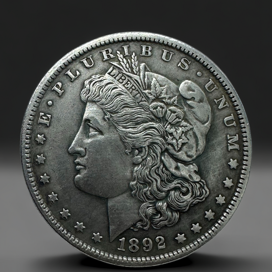 1892 Morgan Dollar Replica Coin Set – 10pcs Historical Coin Collection