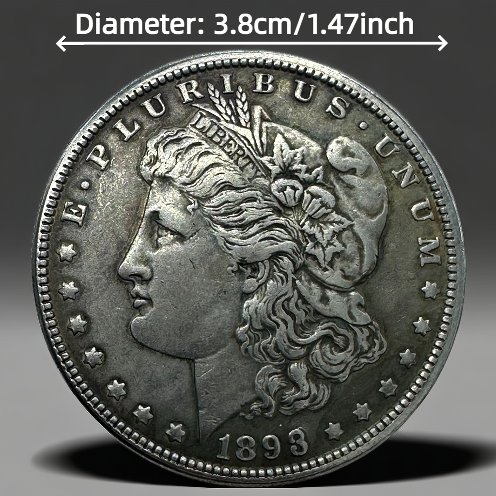 1893 Morgan Dollar Replica Coin Set – 10 Piece Vintage Collection