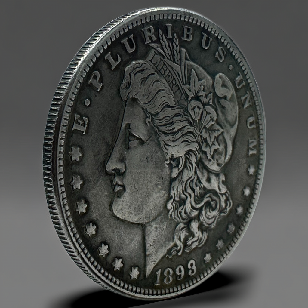 1893 Morgan Dollar Replica Coin Set – 10 Piece Vintage Collection