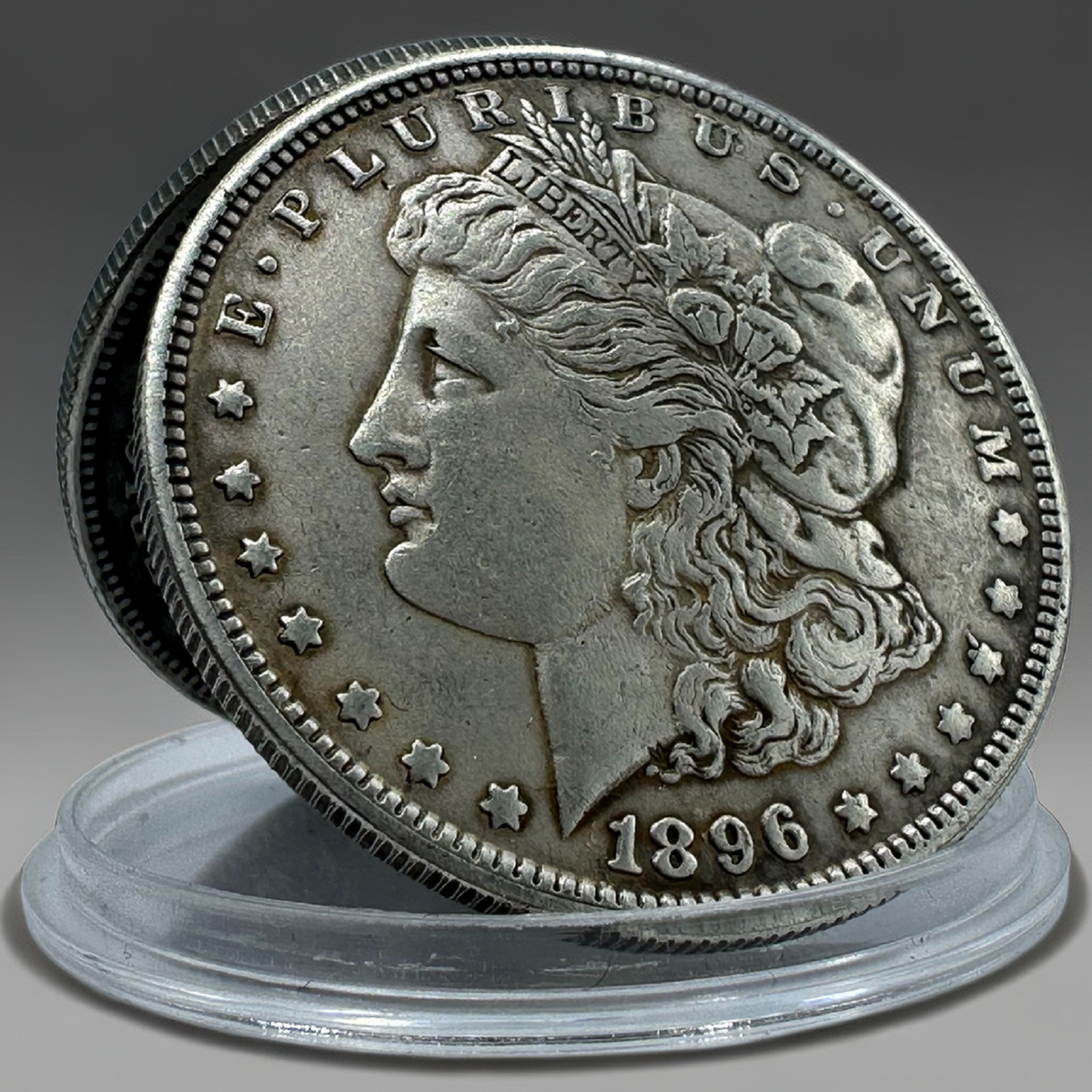 1896 Morgan Dollar Replica Coin Set – 10-Piece Iron Collectible Set