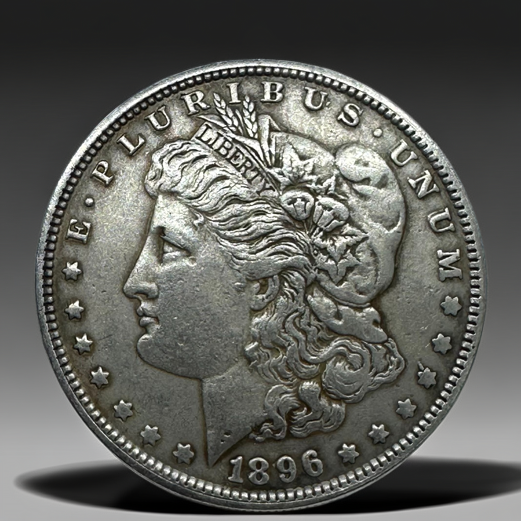 1896 Morgan Dollar Replica Coin Set – 10-Piece Iron Collectible Set