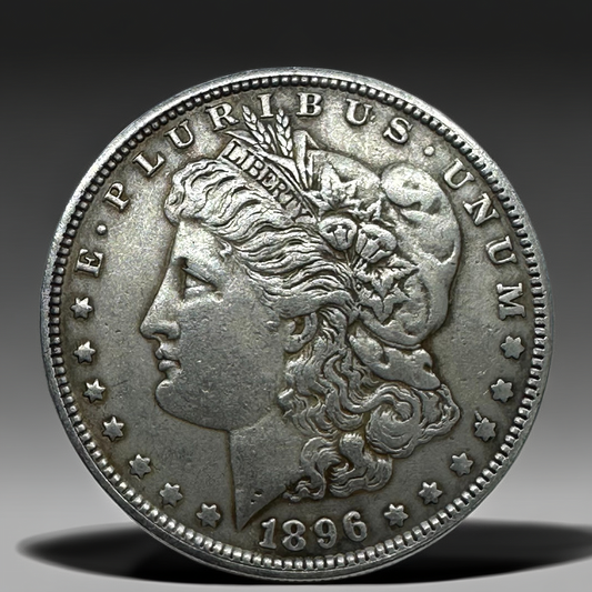 1896 Morgan Dollar Replica Coin Set – 10-Piece Iron Collectible Set