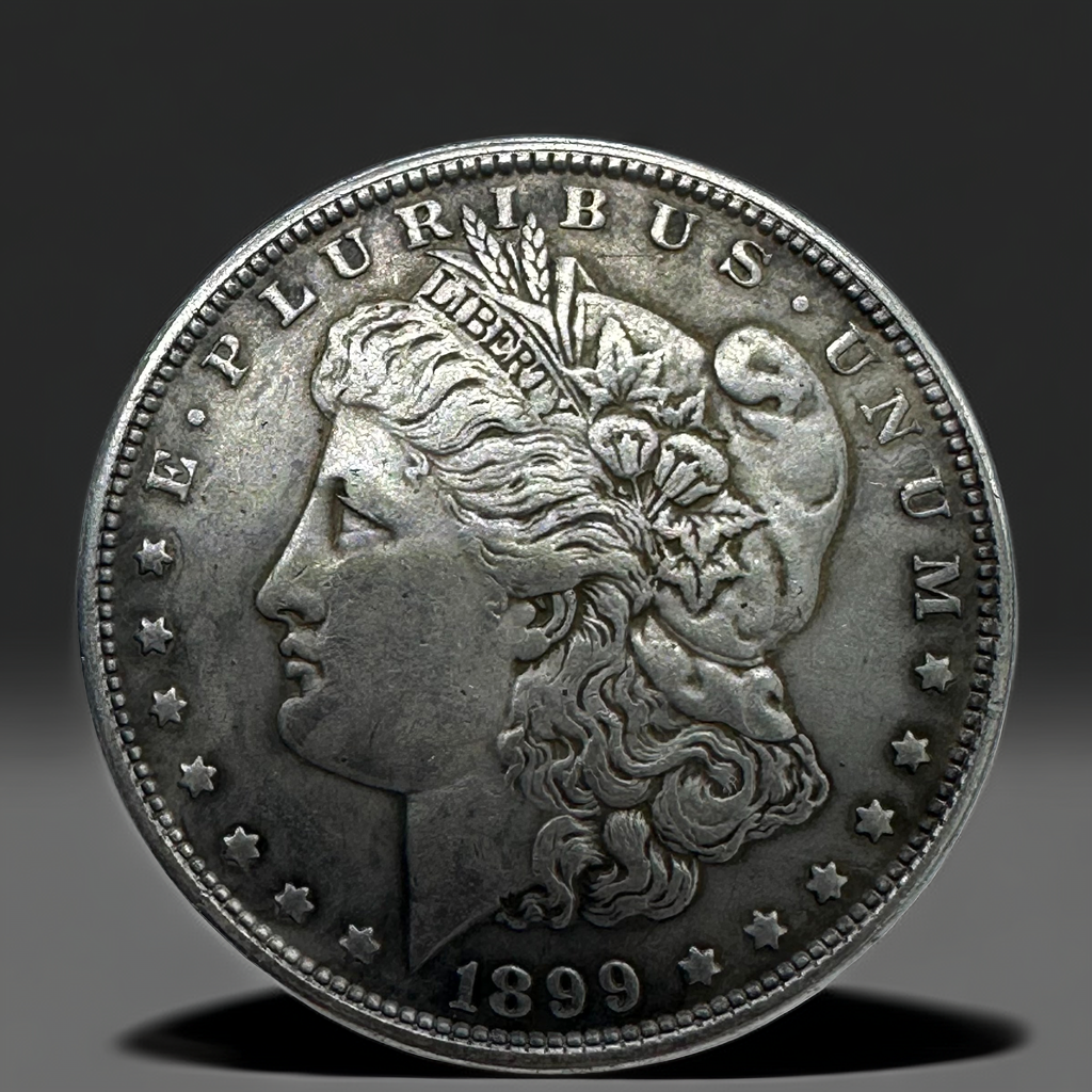 1899 Morgan Dollar Replica Coin Set – 10pcs Historical Collectible Coins