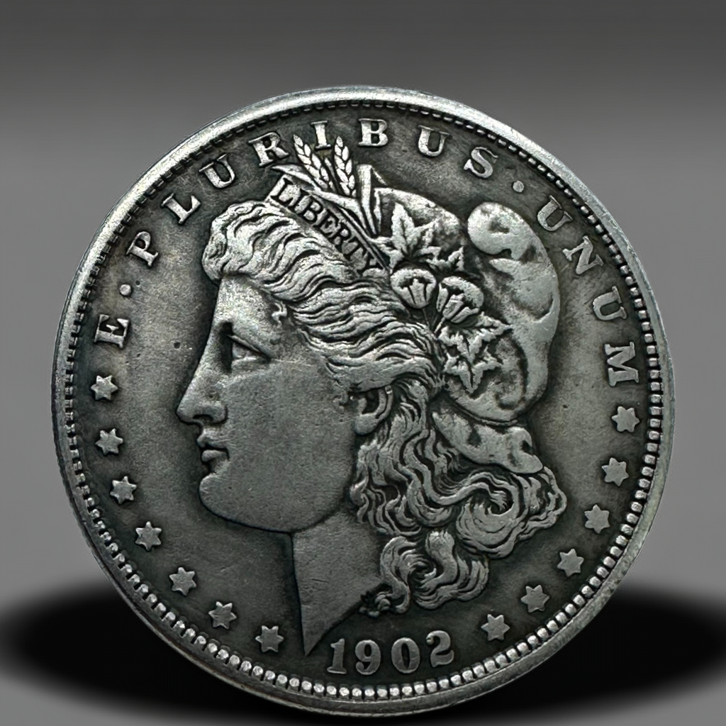 1902 Morgan Dollar Replica Coin Set – 10 Piece Historical Collection