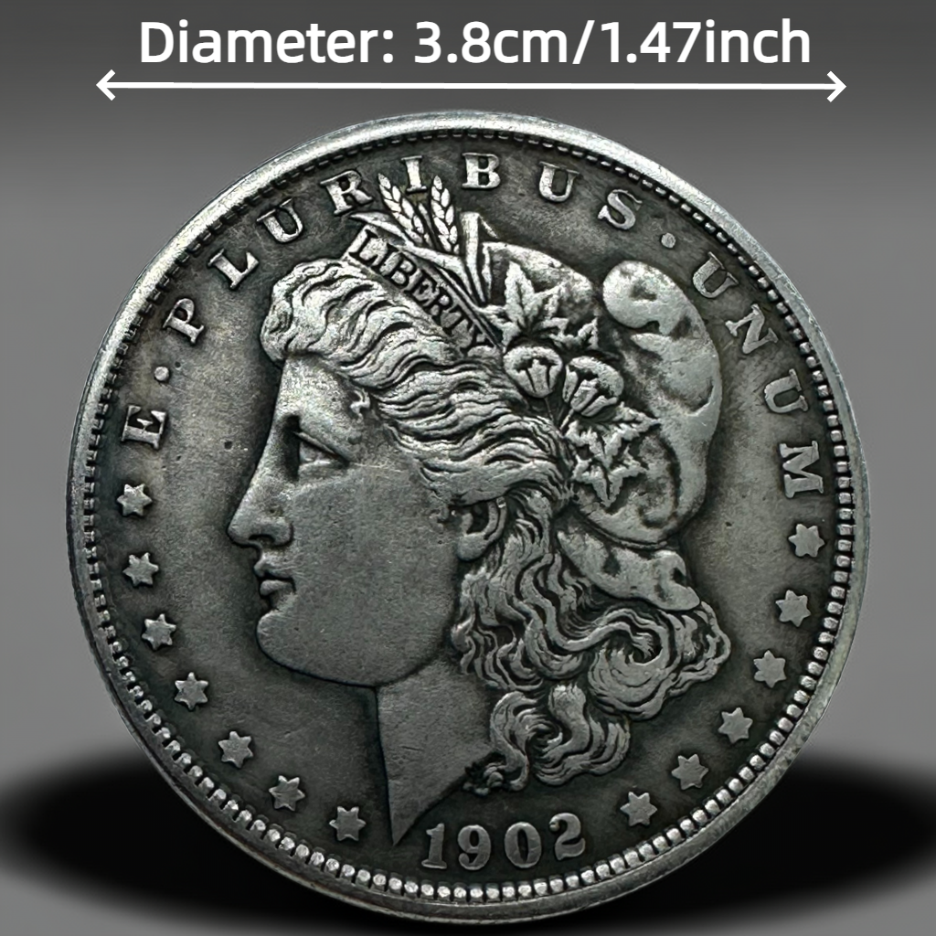 1902 Morgan Dollar Replica Coin Set – 10 Piece Historical Collection