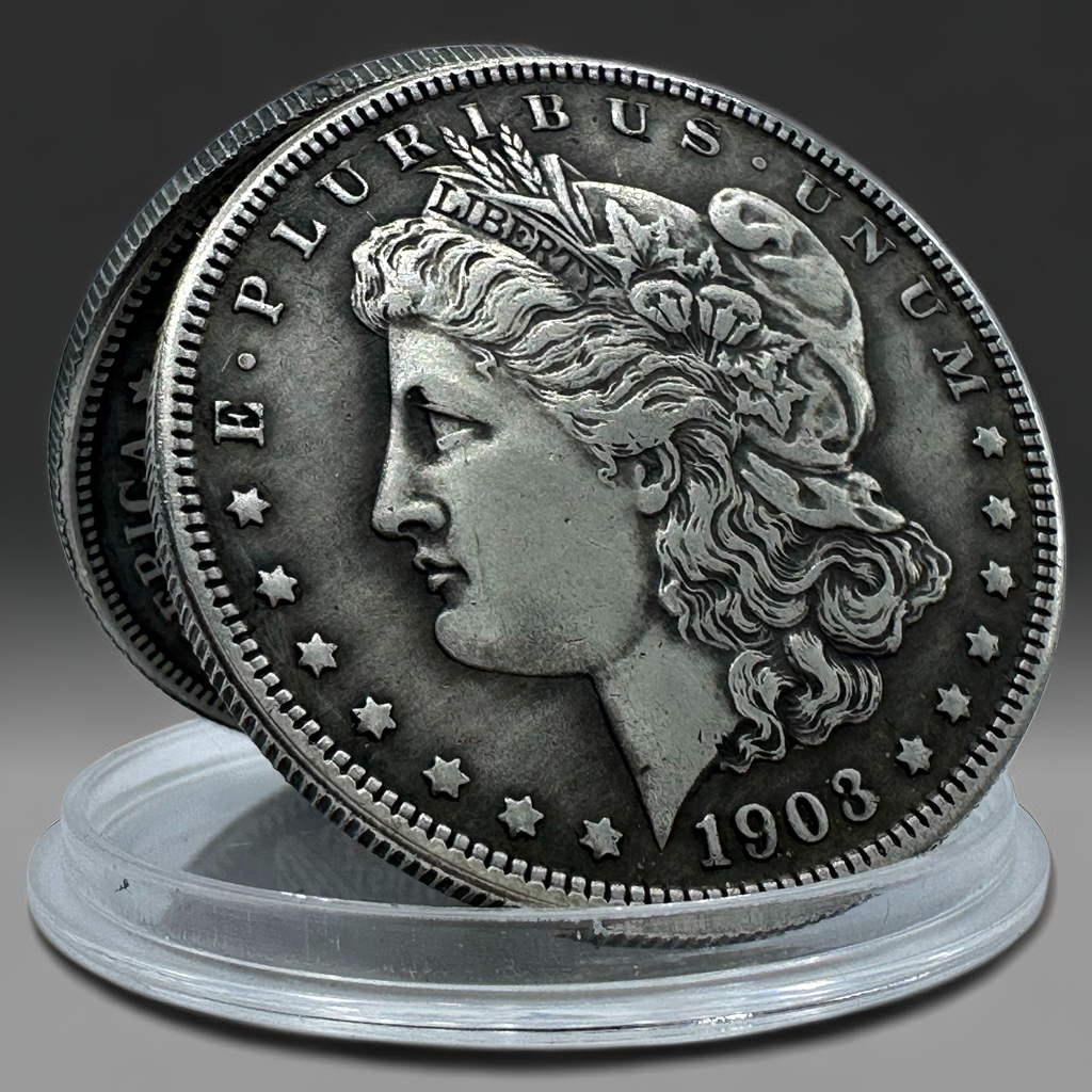 1903 Morgan Dollar Replica Coin Set – 10 Piece Historical Collection