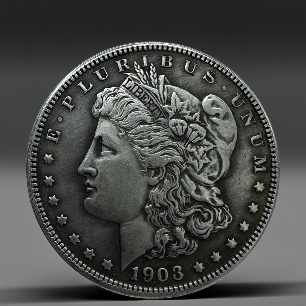 1903 Morgan Dollar Replica Coin Set – 10 Piece Historical Collection