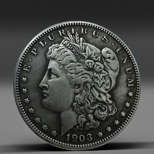 1903 Morgan Dollar Replica Coin Set – 10 Piece Historical Collection