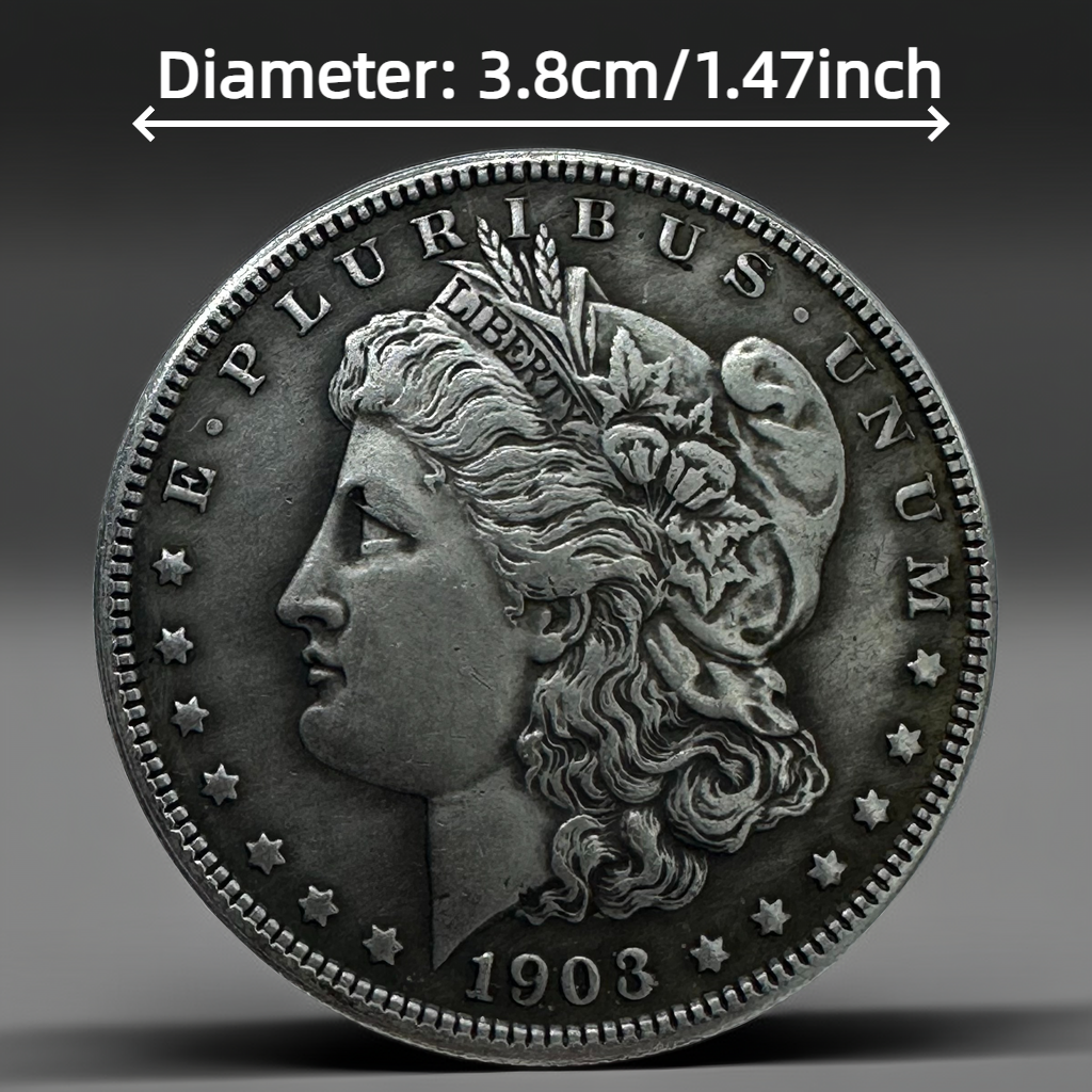 1903 Morgan Dollar Replica Coin Set – 10 Piece Historical Collection