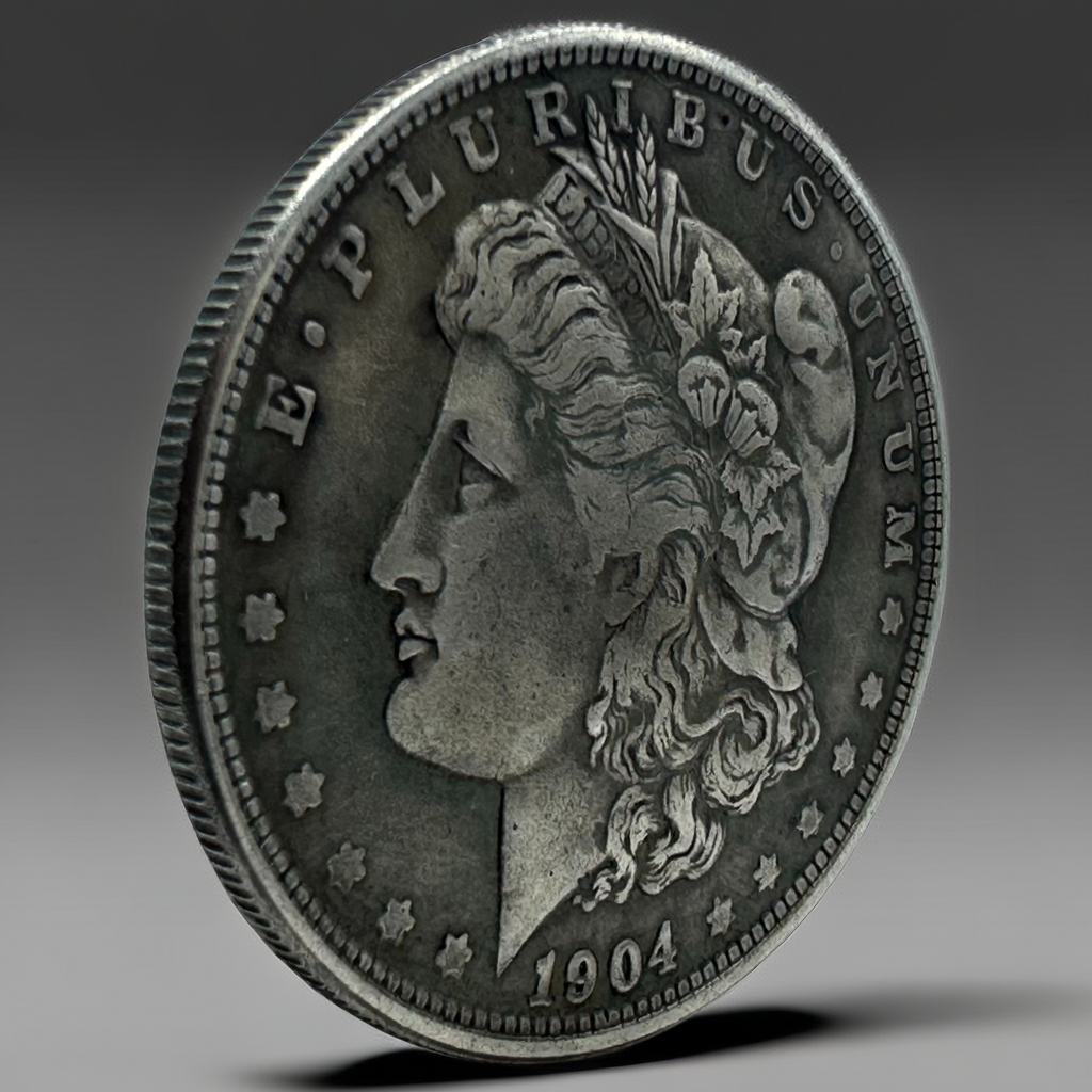 1904 Morgan Dollar Replica Coin Set – 10-Piece Collectible Collection