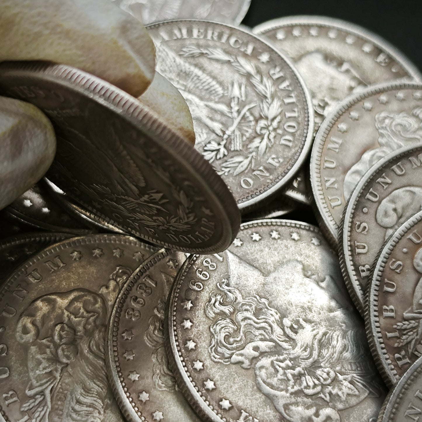 1878-1921 Morgan Dollar Replica Coin Set – 28pcs Complete Collection