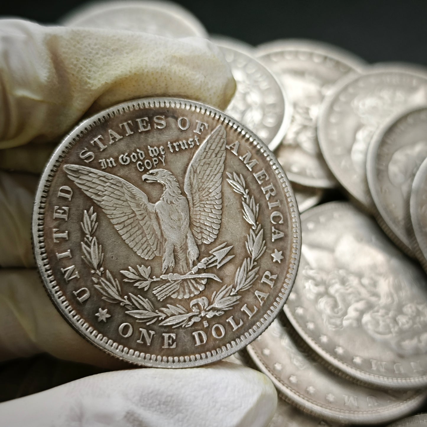 1878-1921 Morgan Dollar Replica Coin Set – 28pcs Complete Collection
